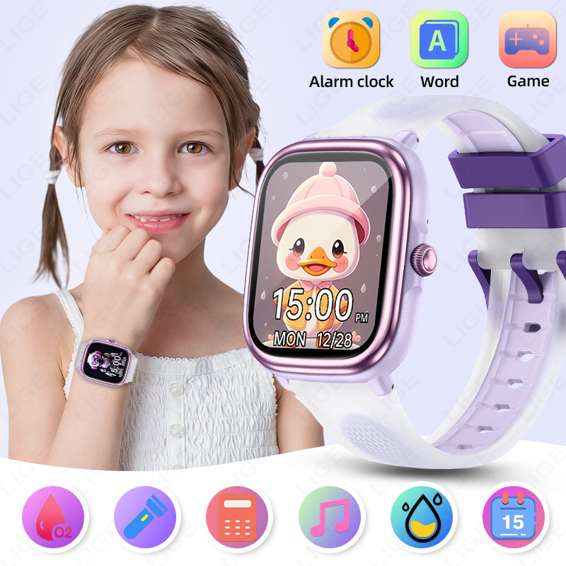 Smartwatch Watches Gift For Girls - LIGE Kids Smart Watch 1.83inch Heart