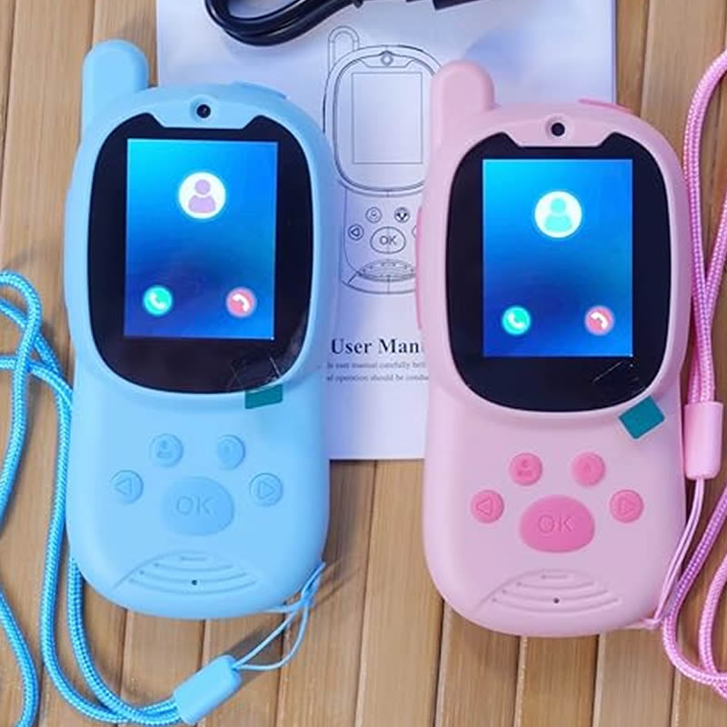 Smartwatch Watches Gift For Girls - Walkie Talkies Cute 2Pack Rechargeable Children's
