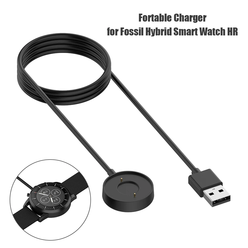 Fossil Watches Smartwatch Hybrid - 3 Feet Cable USB Charger Small