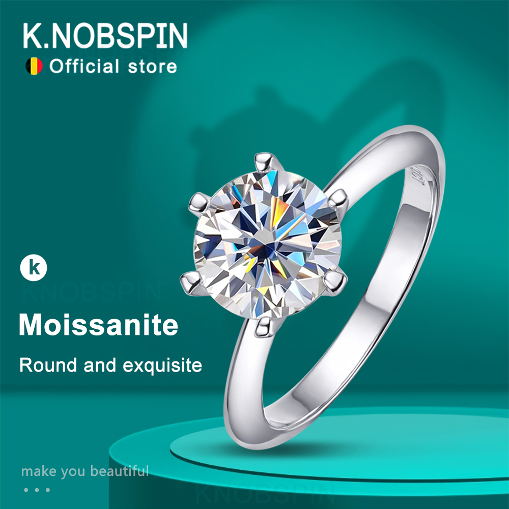 Vs Smartwatch - KNOBSPIN D VVS Moissanite Rings for
