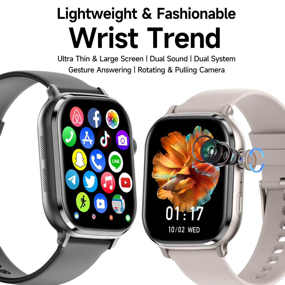 Smartwatch Watches For Women With Gps - 512GB Android 13 Smartwatch Touch ID