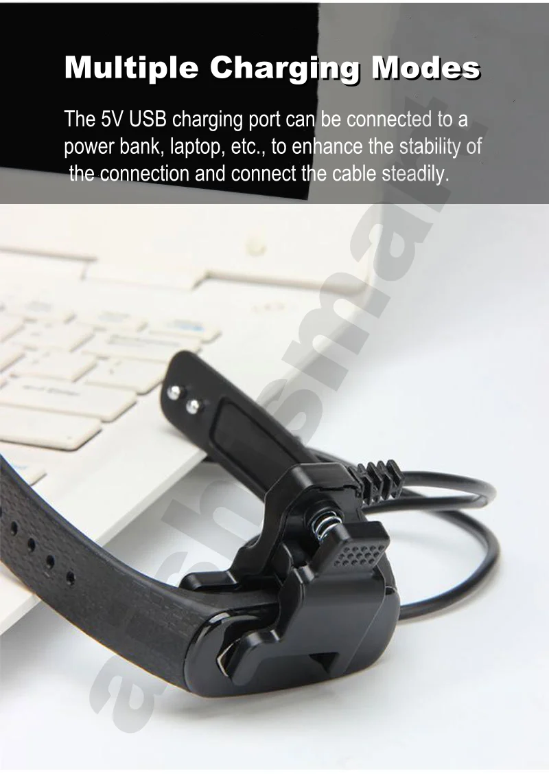 Clip Charger 2pin 3pin 3mm 4mm - Watch X7 review and price