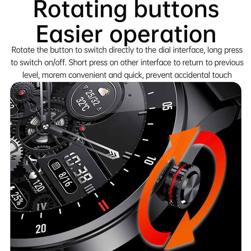 GPS ECG+PPG Bluetooth Call Sma - Smartwatch Watches For Men With Gps review and price