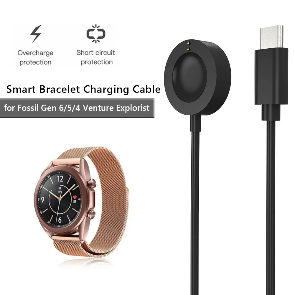 1M USB Type-C Magnetic Fast Ch - Fossil Watches Smartwatch Charger review and price