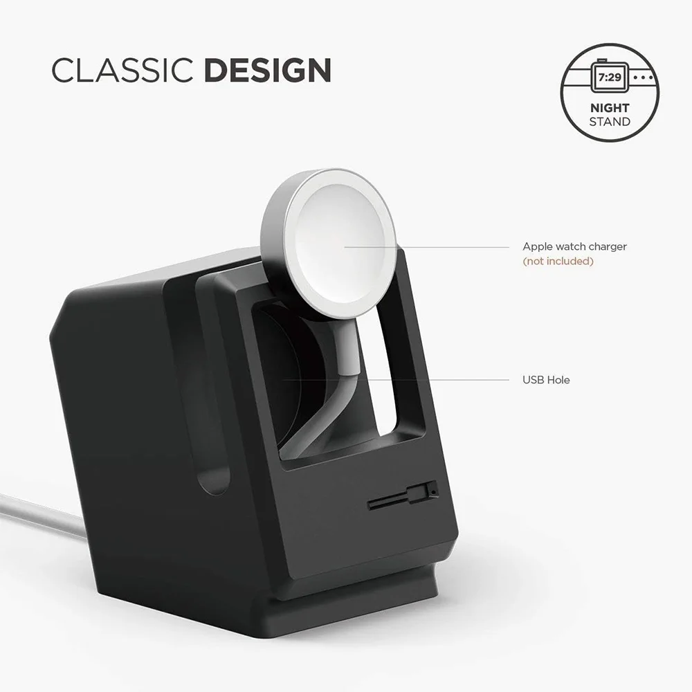 Silicone Charger Stand For App - Watch Charging Dock review and price
