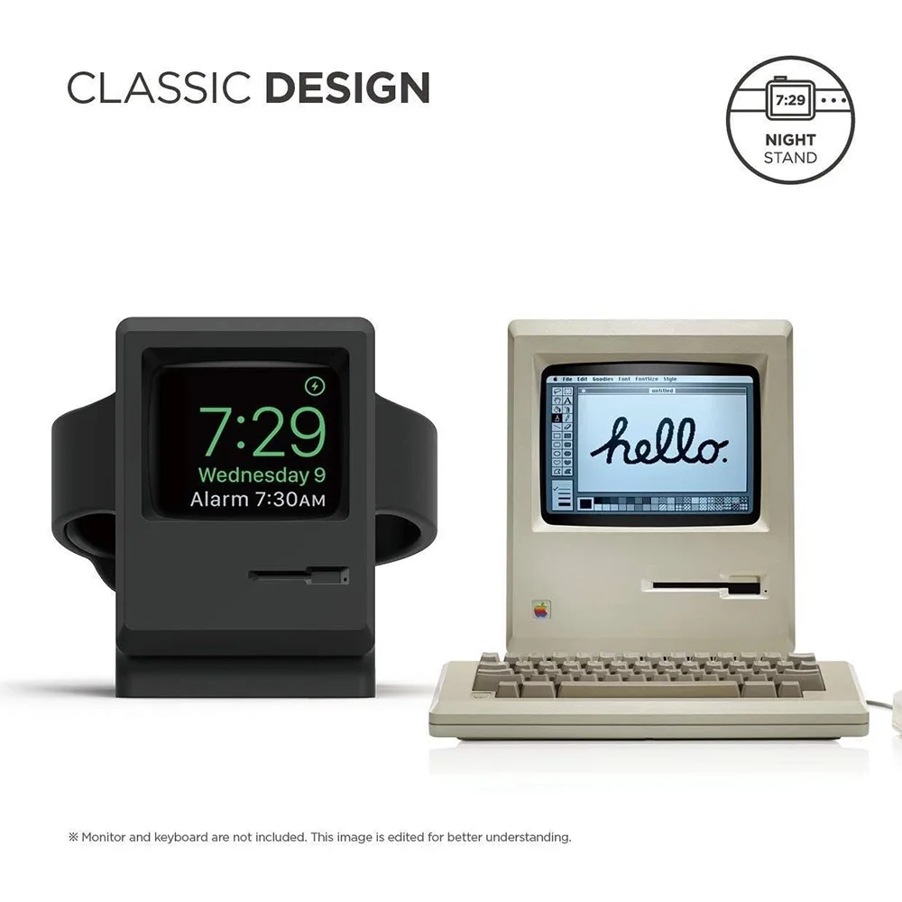 Silicone Charger Stand For App - Watch Charging Dock review and price