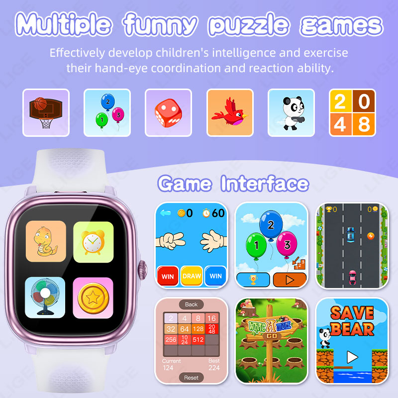 LIGE Kids Smart Watch 1.83inch - Smartwatch Watches Gift For Girls review and price