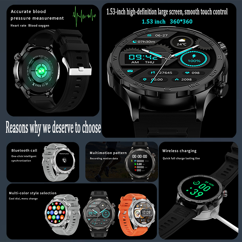 New GPS Track Smart Watch Men  - Smartwatch Watches For Men With Gps review and price