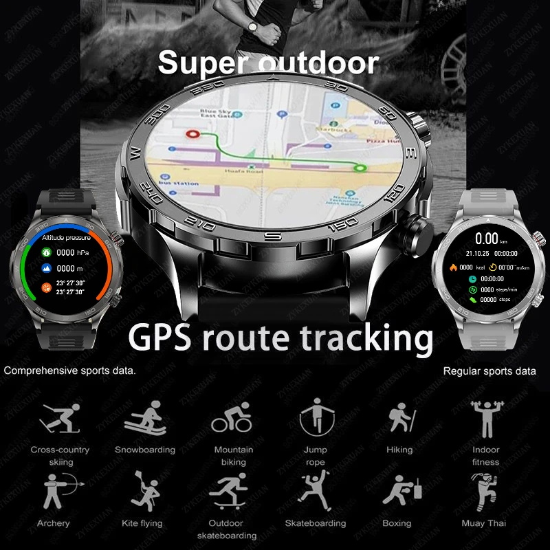 New GPS Track Smart Watch Men  - Smartwatch Watches For Men With Gps review and price