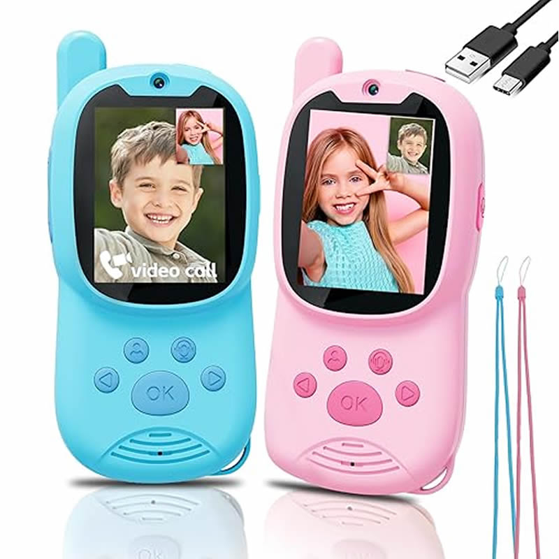 Walkie Talkies Cute 2Pack Rech - Smartwatch Watches Gift For Girls review and price