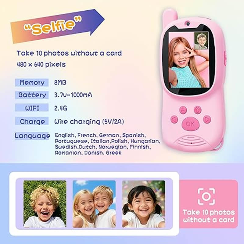 Walkie Talkies Cute 2Pack Rech - Smartwatch Watches Gift For Girls review and price