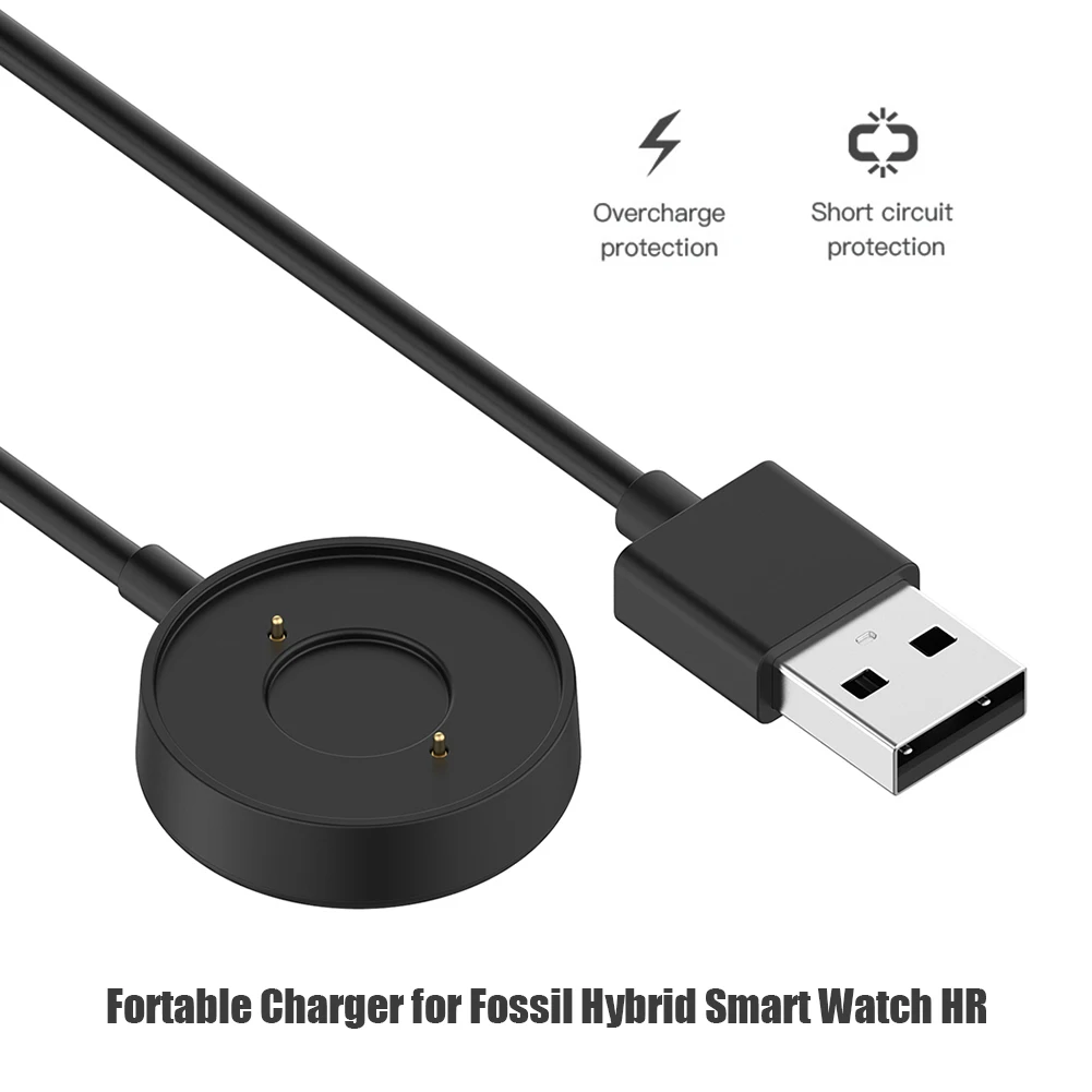 3 Feet Cable USB Charger Small - Fossil Watches Smartwatch Hybrid review and price