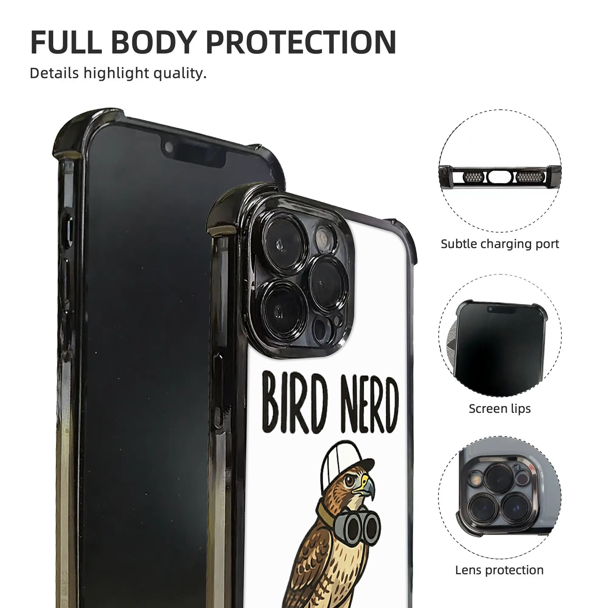 Funny Bird Nerd Watching Red T - Watches Original review and price