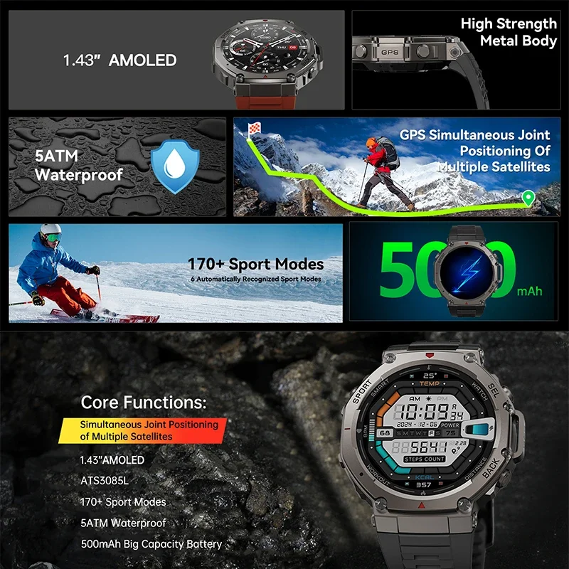 2026 New Military DM58 GPS Sma - Smartwatch Watches For Men With Gps review and price