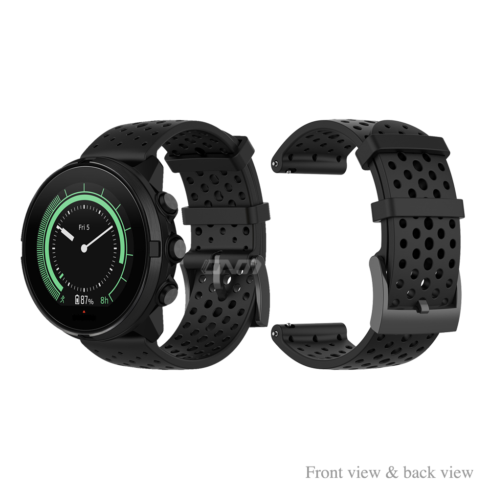 Silicone Bracelet for Suunto 7 - Fossil Watches Smartwatch Hybrid review and price