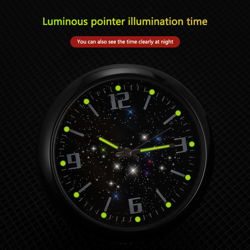 Car Electronic Clock Luminous  - Watch X7 review and price