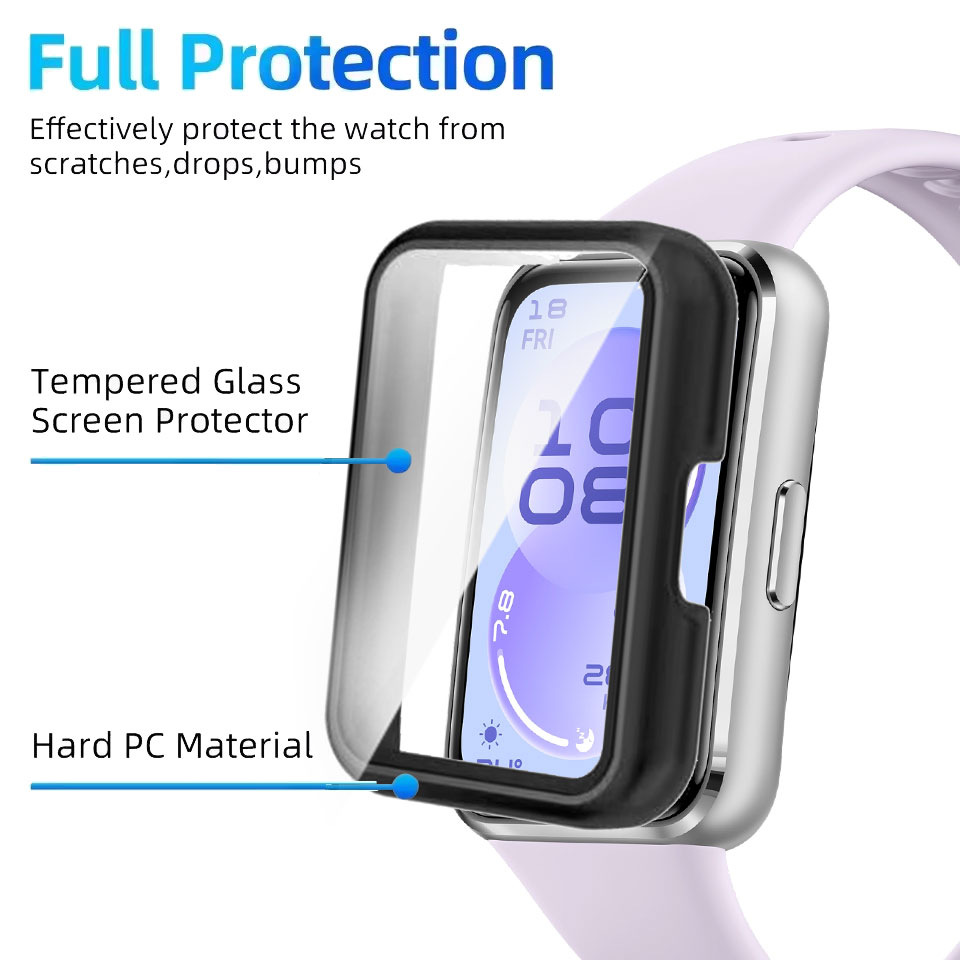 Tempered Glass+Case For Huawei - Smartwatch Watch Huawei review and price