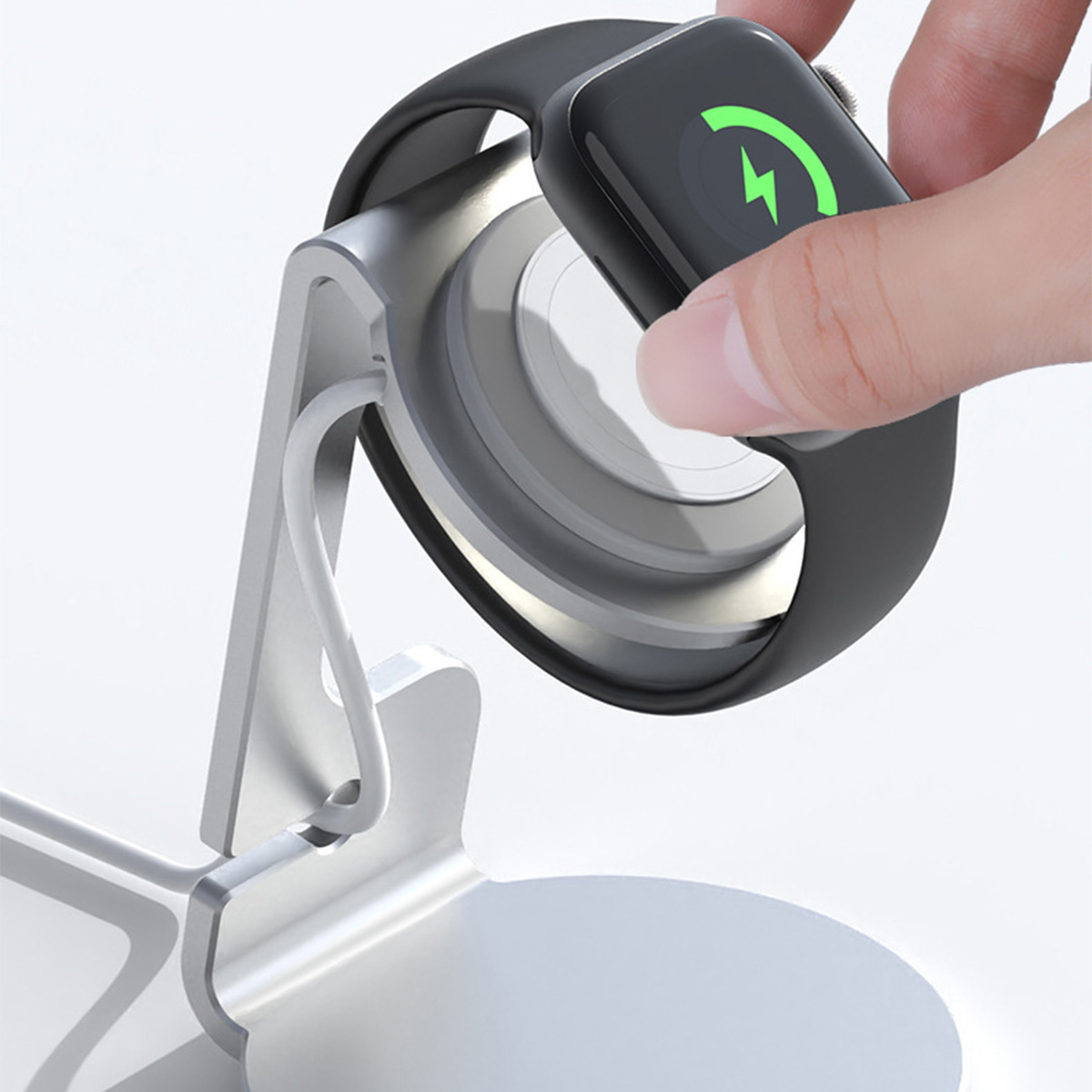 Aluminum Bracket Charger Dock  - Watch Charging Dock review and price