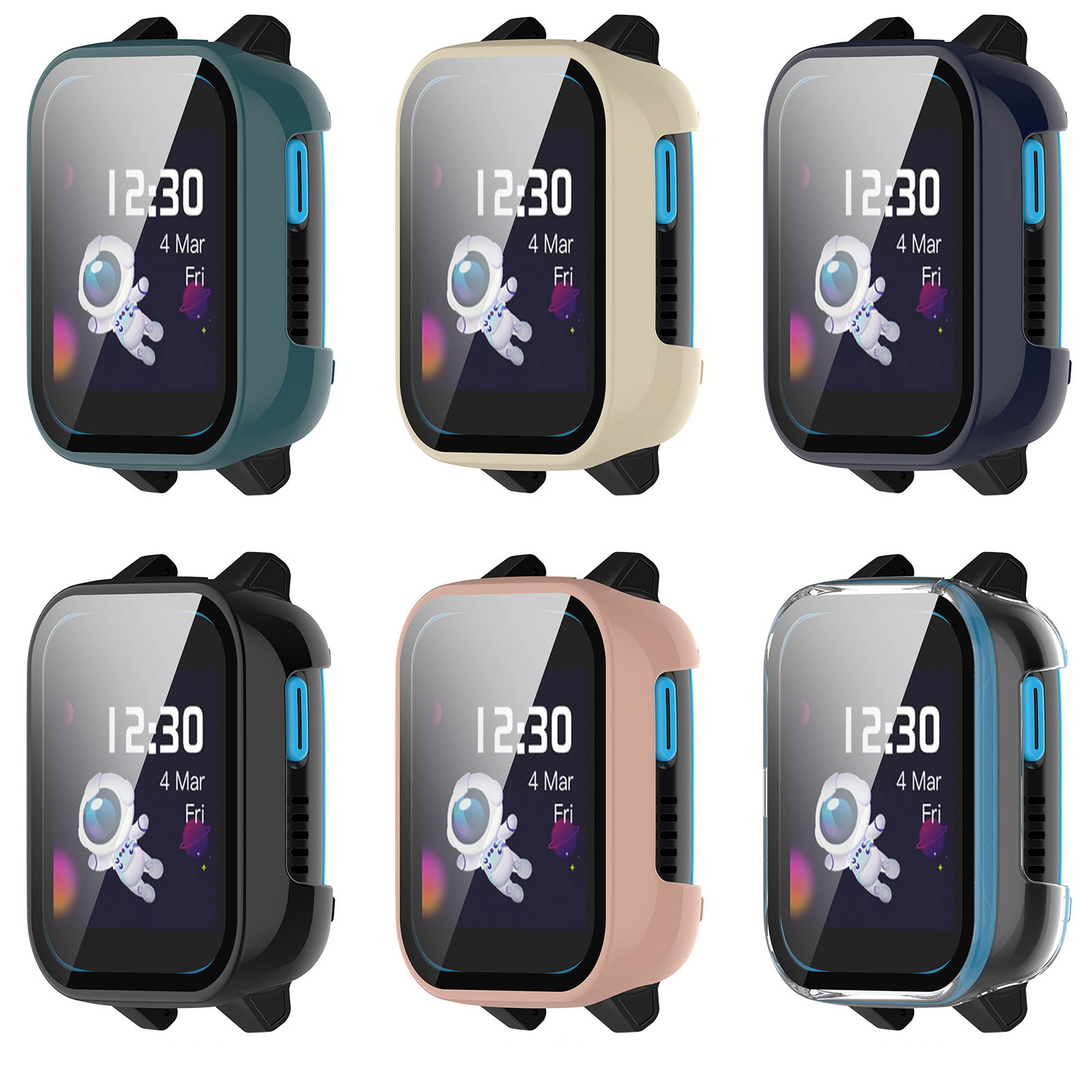 Hard Edge Shell Glass Screen P - Smartwatch Watches Kids review and price