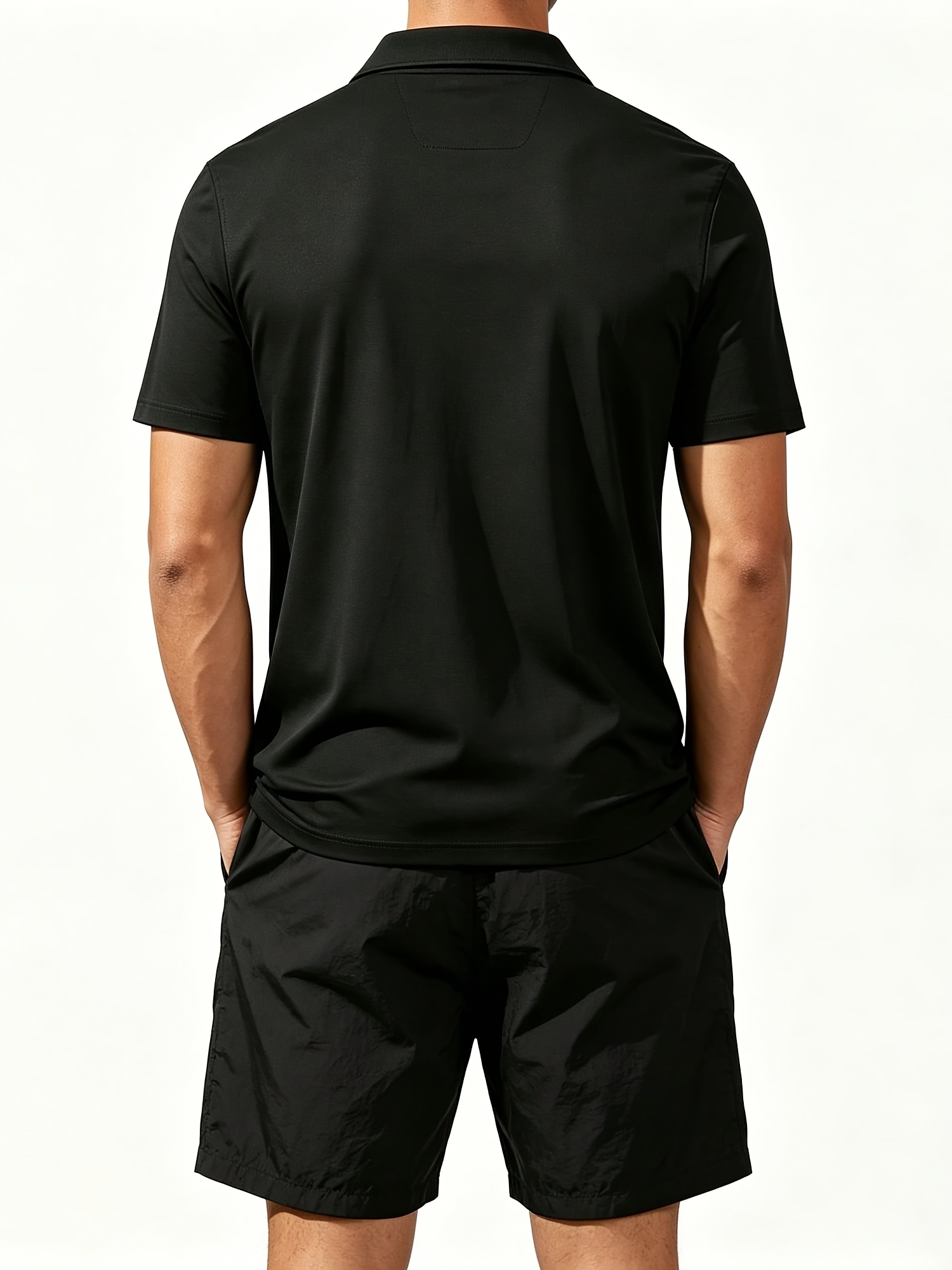 Men's Polo Shirt and Beach Sho - Watches Original review and price