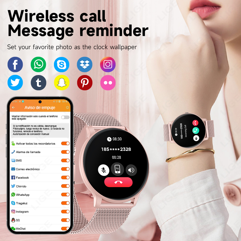 LIGE 2026 Sports Fitness Watch - Smartwatch Latest Watches For Men review and price