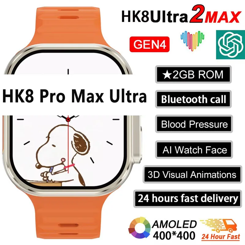 New Series 9 Watch PK HK8 PRO  - Smartwatch Watches For Women With Gps review and price