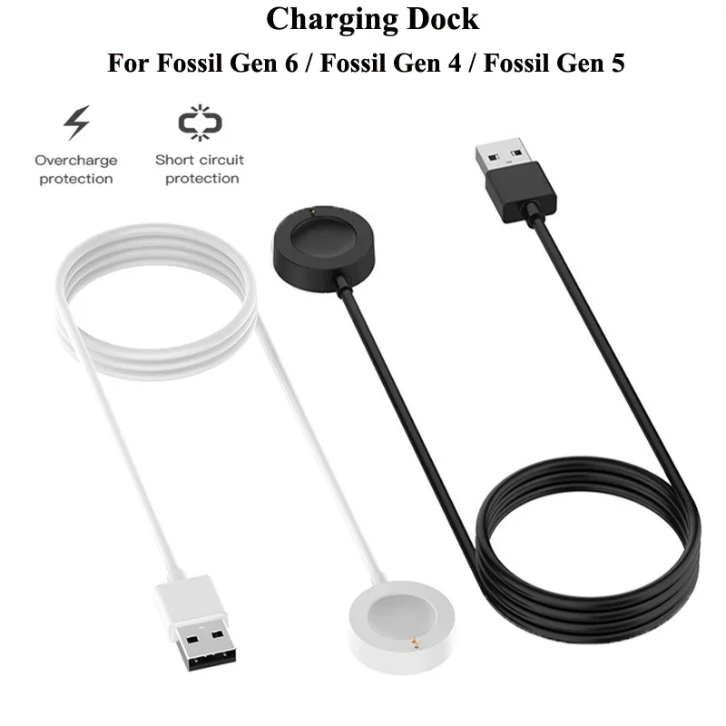 1M USB Magnetic Fast Charger D - Fossil Watches Smartwatch Charger review and price