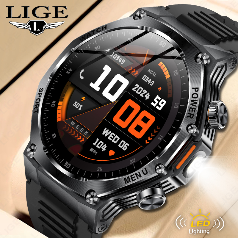 LIGE New Men 800mAh Ultra Long - Smartwatch Latest Watches For Men review and price