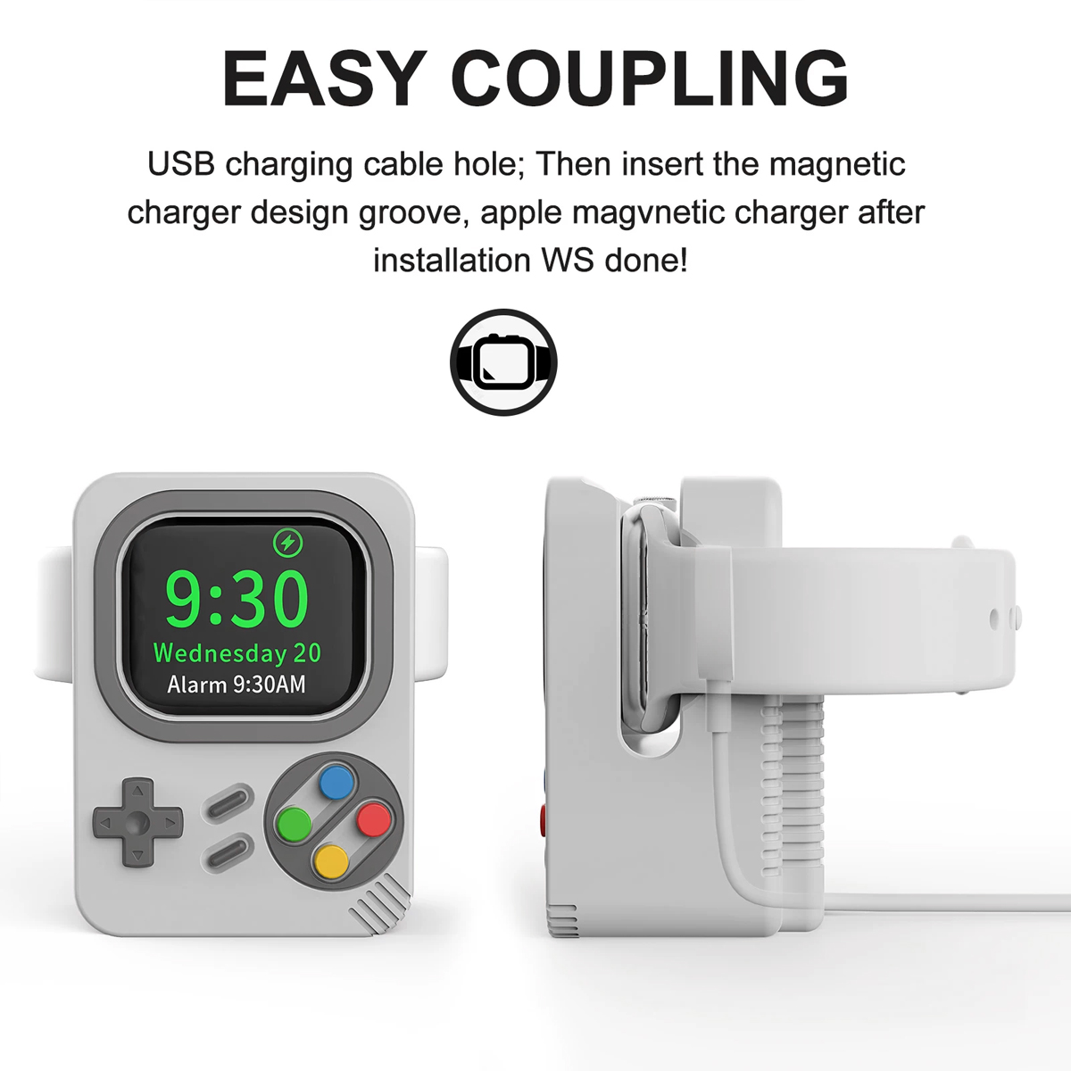 Desktop Holder for Apple Watch - Watch Charging Dock review and price