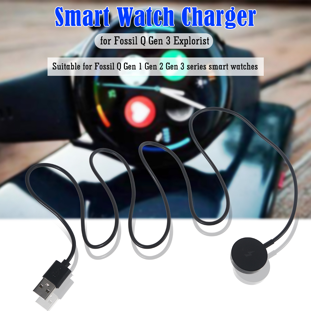 Watch Charger Cable USB Chargi - Fossil Watches Smartwatch Charger review and price