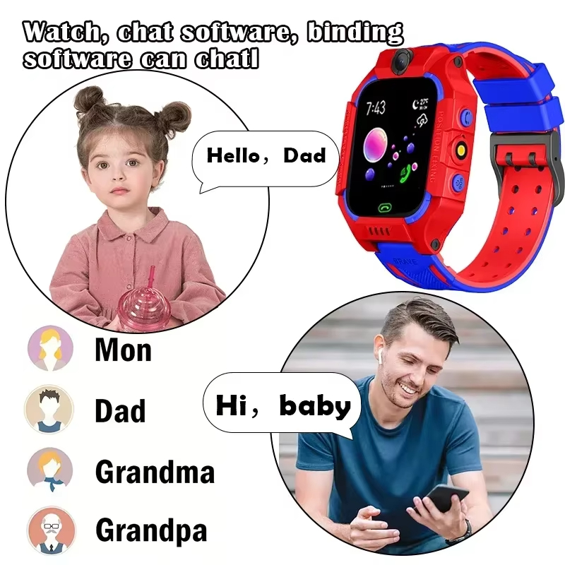 Lenov 5G Child Camera Smart Wa - Smartwatch Watches Gift For Boys review and price